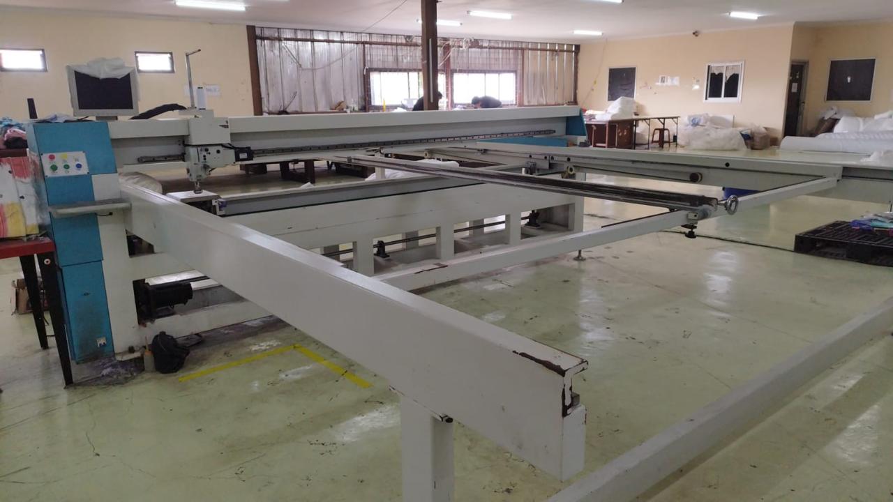 Production equipment inside the Orensa factory